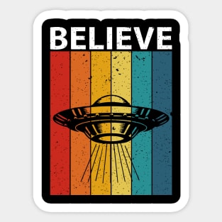 Ufo, I want to believe Sticker